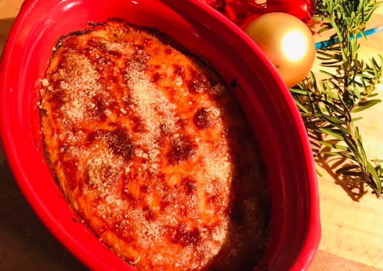 Parmentier de patate douce đ 